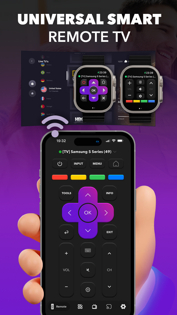 Smart TV Remote - Universal