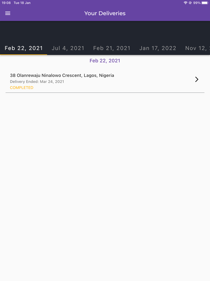Velocity Dispatch Rider App