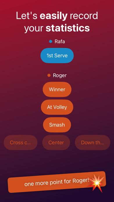 Statennistics: Tennis tracker Screenshot