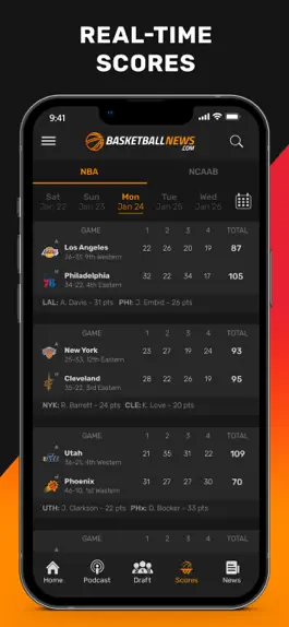 Game screenshot BasketballNews.com apk