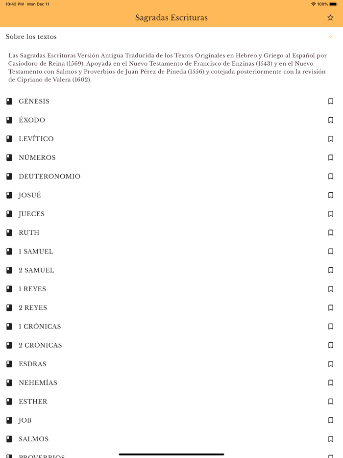 Biblia Sagradas Escrituras App