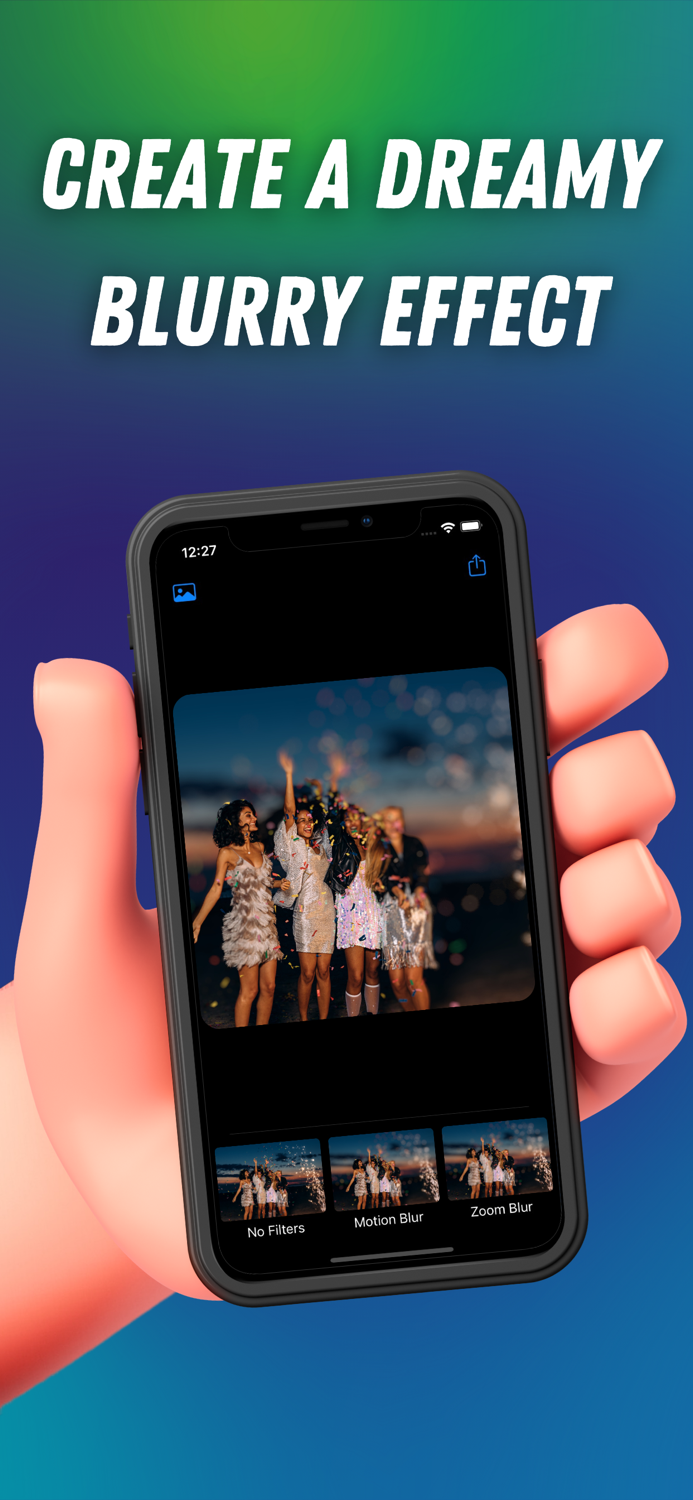 Motion Blur Photo Effect