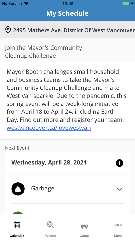 #3. WestVanCollect (iOS) 由: District of West Vancouver