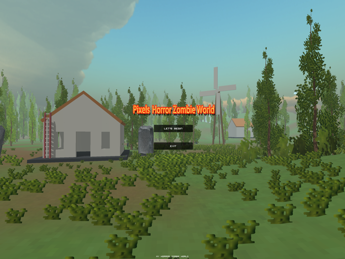 Pixels Horror Zombie World
