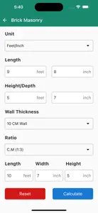 Construction Calculator - 2024 screenshot #4 for iPhone