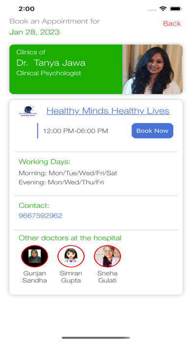 Healthy Minds Healthy Lives Screenshot