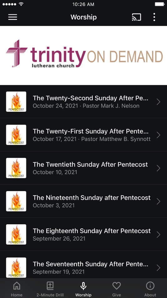 #3. Trinity Peoria (iOS) โดย: Trinity Lutheran Church Inc.