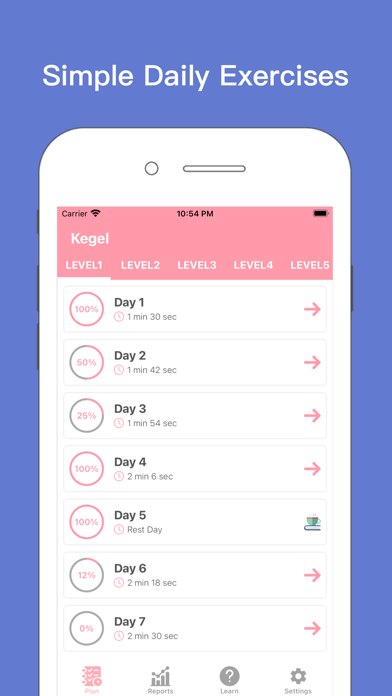 Kegel Ex - Kegel Exercises App Screenshot