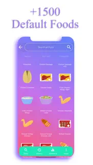 calorie counter - easyfit iphone screenshot 2
