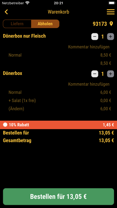 Diyar Döner & Pizza Screenshot