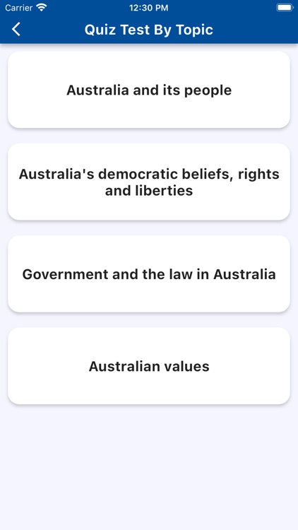 Australian Citizenship Test Qu screenshot-6