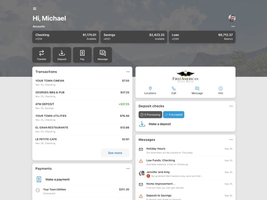 FASB iPad screenshot 1 - Finance app
