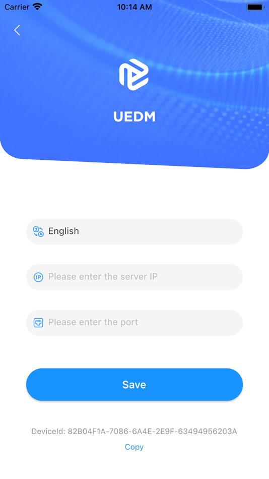 #2. UEDM (iOS) 由: ZTE Corporation