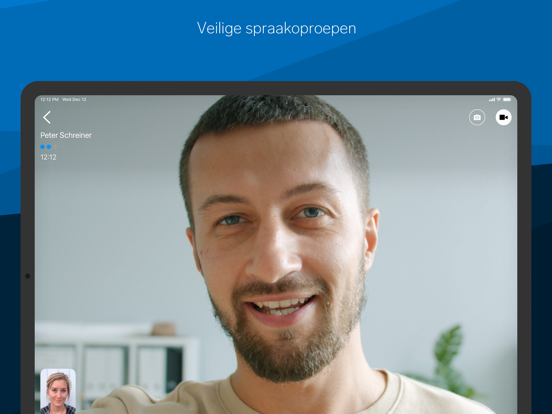 Threema Work iPad app afbeelding 4