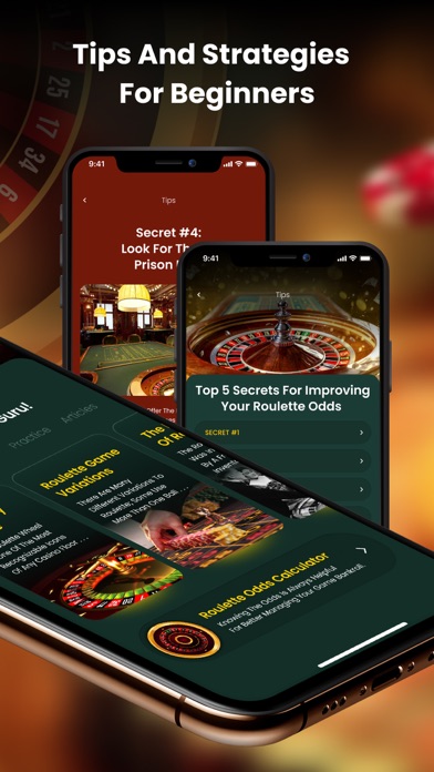 Roulette: Odds Calculator App Screenshot