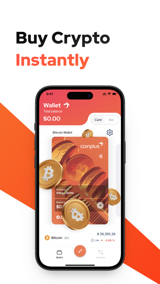 #5. Coinplus: Crypto Made Simple (iOS) 由: Coinplus, Inc.
