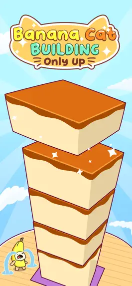Game screenshot Banana Cat Building: Only Up mod apk