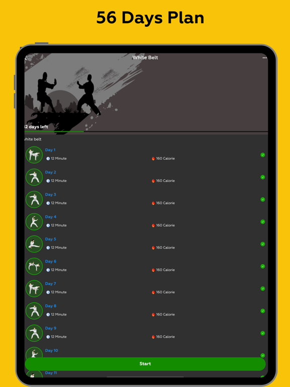 Karate Workout - Master Karate iPad screenshot 5 - Health & Fitness app