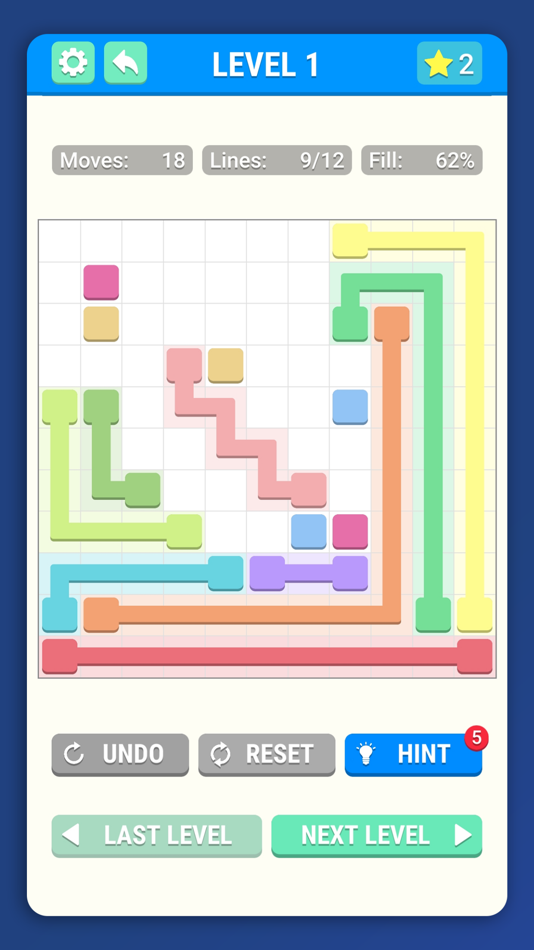 #5. Connecting Dots Puzzle (iOS) By: Arjun Cherukuri