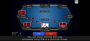 Poker Tournament Trainer screenshot #1 for iPhone