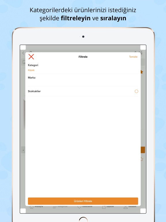 Kolaymama iPad screenshot 4 - Shopping app