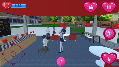 Anime High School Love Games Screenshot