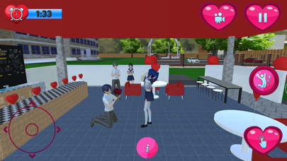 Anime School Love Story Games Screenshot