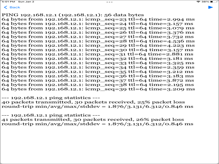 iPing - Packet Generator