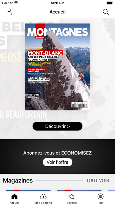 Montagnes Screenshot
