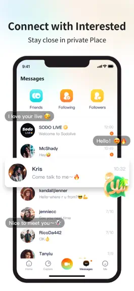 Game screenshot SodoLive-live stream & go chat hack
