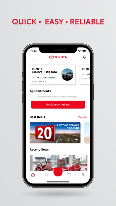 Toyota Bahrain Screenshot