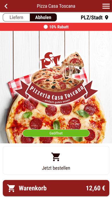 Pizzeria Casa Toscana Screenshot