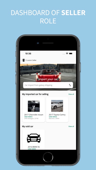 Galaxy Used Car Screenshot