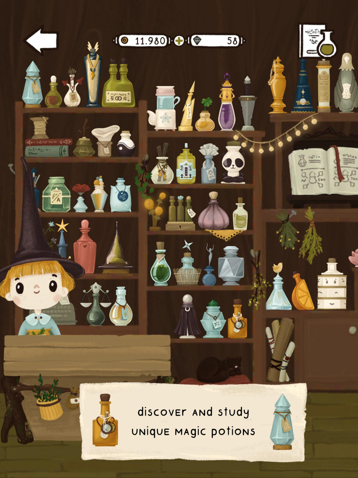 Olivia. The Witchs Magic Shop