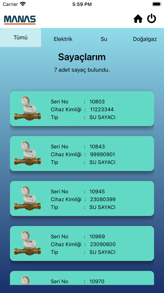 #2. Manas Sayaç Yönetimi (iOS) 由: Manas Enerji