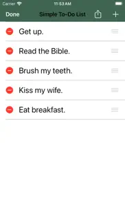 simple to-do list! iphone screenshot 3