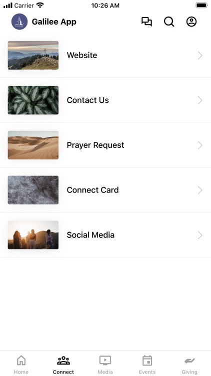 Galilee Church App