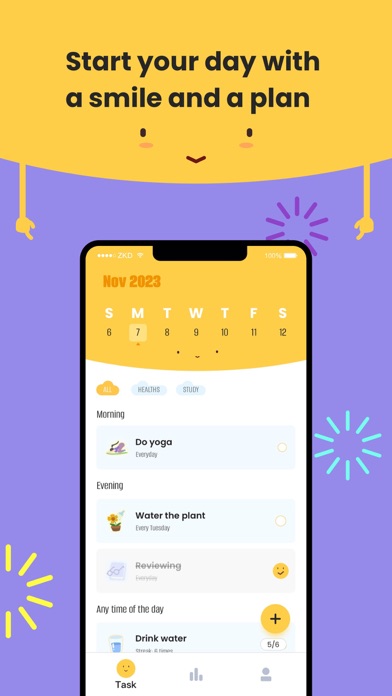 Uvita - Develop a good habit Screenshot