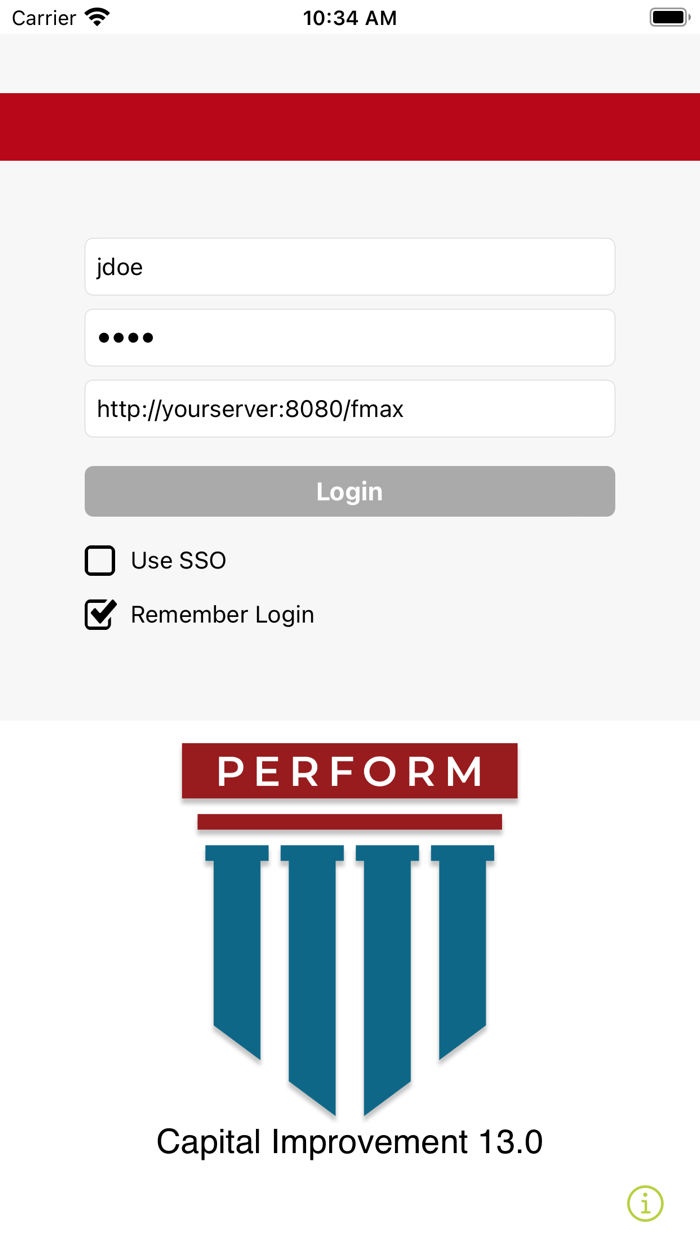 Perform 13.0 Capital Improve