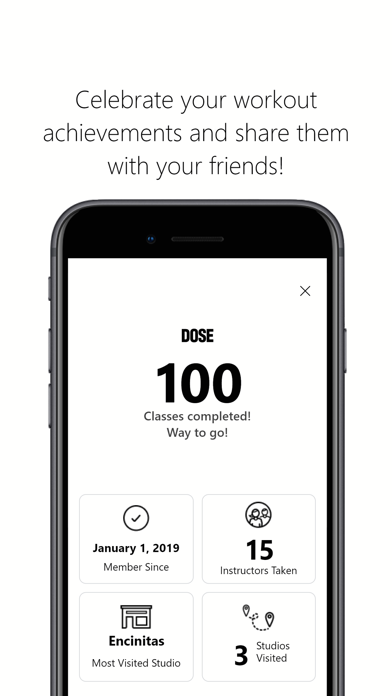 DOSE FITNESS Screenshot