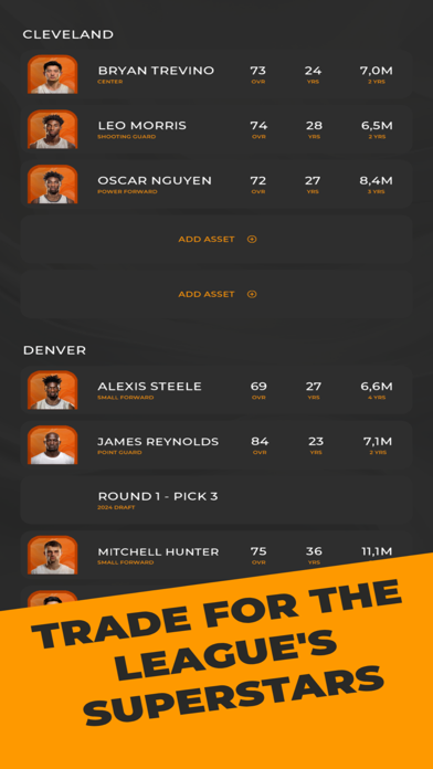 Ultimate GM Basketball Manager Screenshot