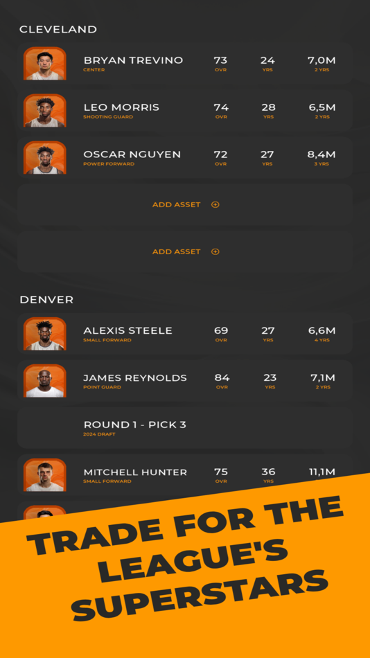 #2. Ultimate GM Basketball Manager (iOS) 来自: Joey Mallat