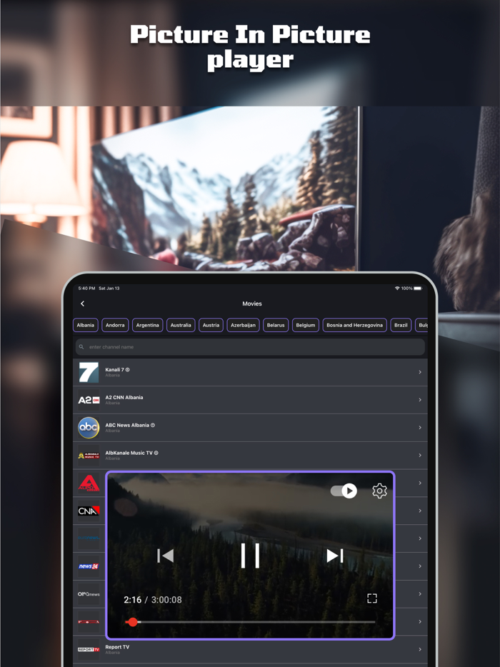 IPTV mega player - watchTV