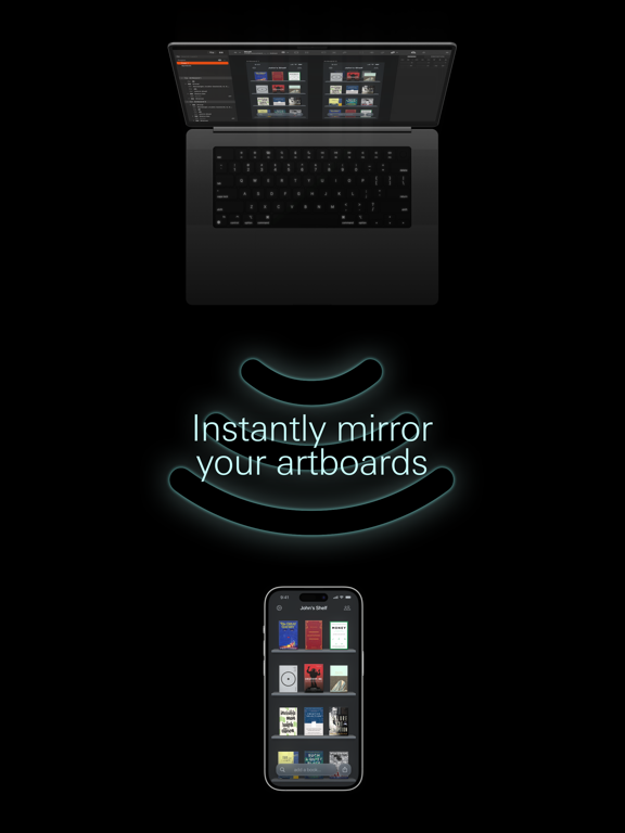 Live Preview – View Artboards iPad screenshot 1 - Graphics & Design app