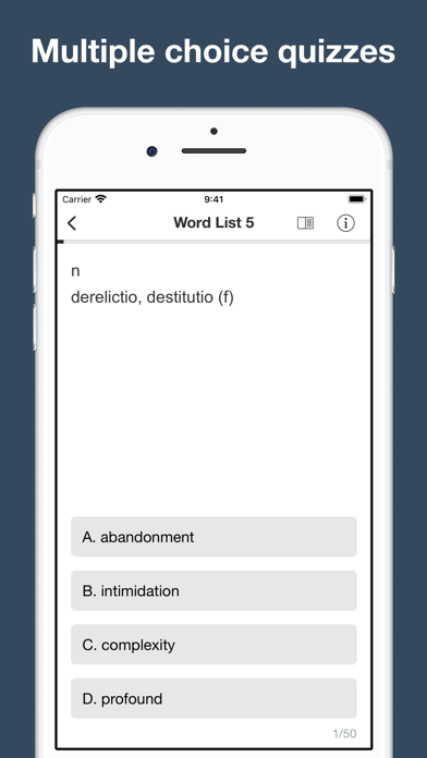 Latin-English-Latin Dictionary Screenshot