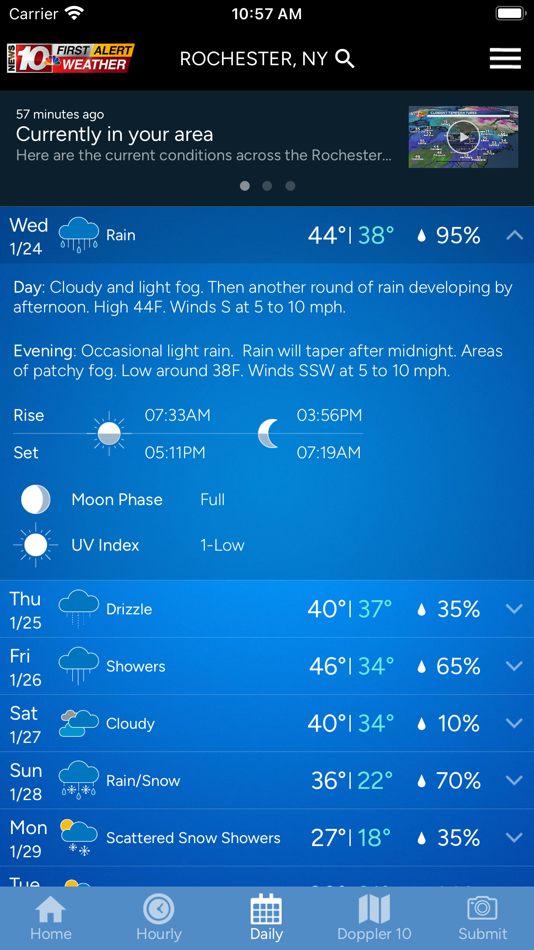 #3. WHEC First Alert Weather (iOS) 由: Hubbard Broadcasting, Inc.