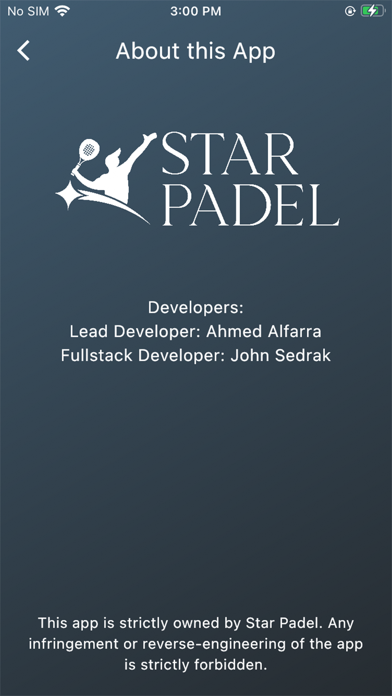 Screenshot #3 pour Star Padel EG