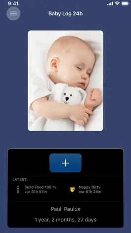 Game screenshot Baby Log 24h apk