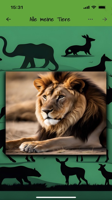 My animal cards Screenshot