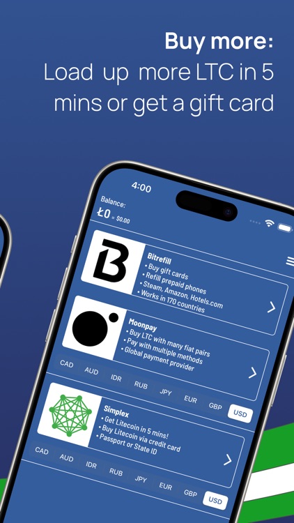 Litewallet: Buy Litecoin